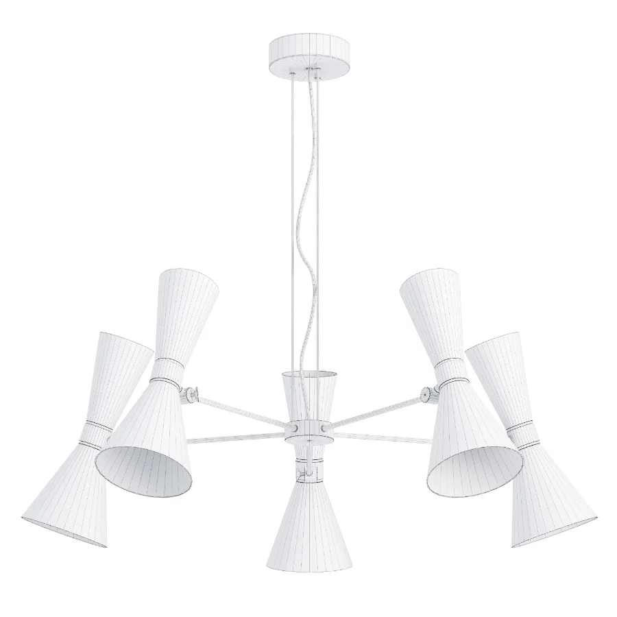 Cairo Mid Century Chandelier - Image 1
