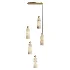 Figure Alabaster Pendant Lamp 5 heads - Thumbnail 1