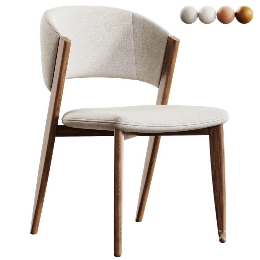 Velti Velour Chair - Image 1