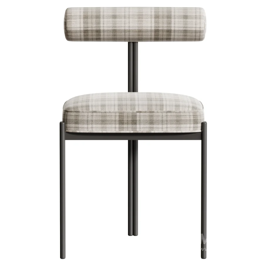 Glam Style Upholstered Dining Chair - Image 6