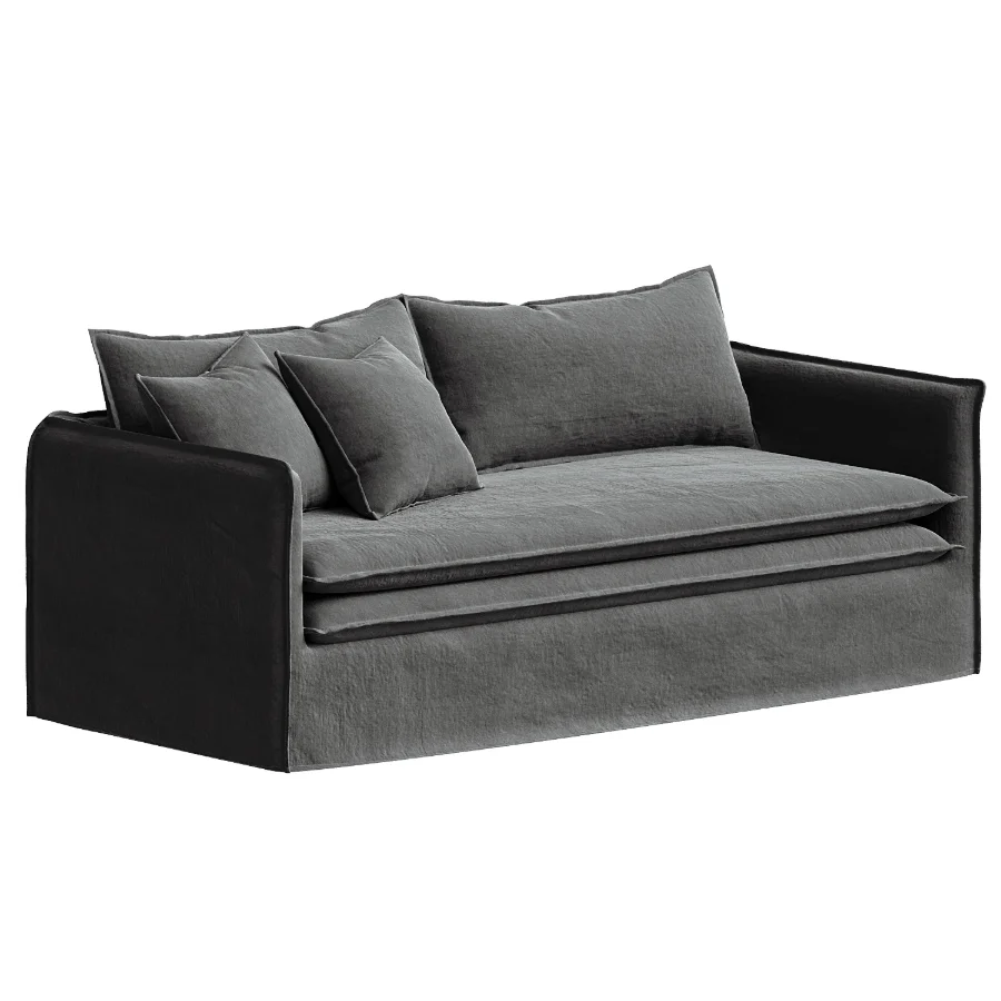 Keiichi Oxford 3 Seater Sofa - Image 2
