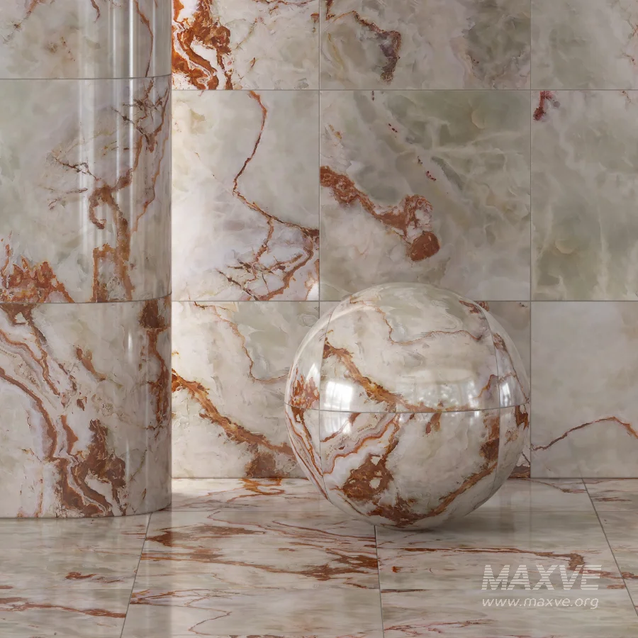 Tile Floor Marble Material 01 - Image 1