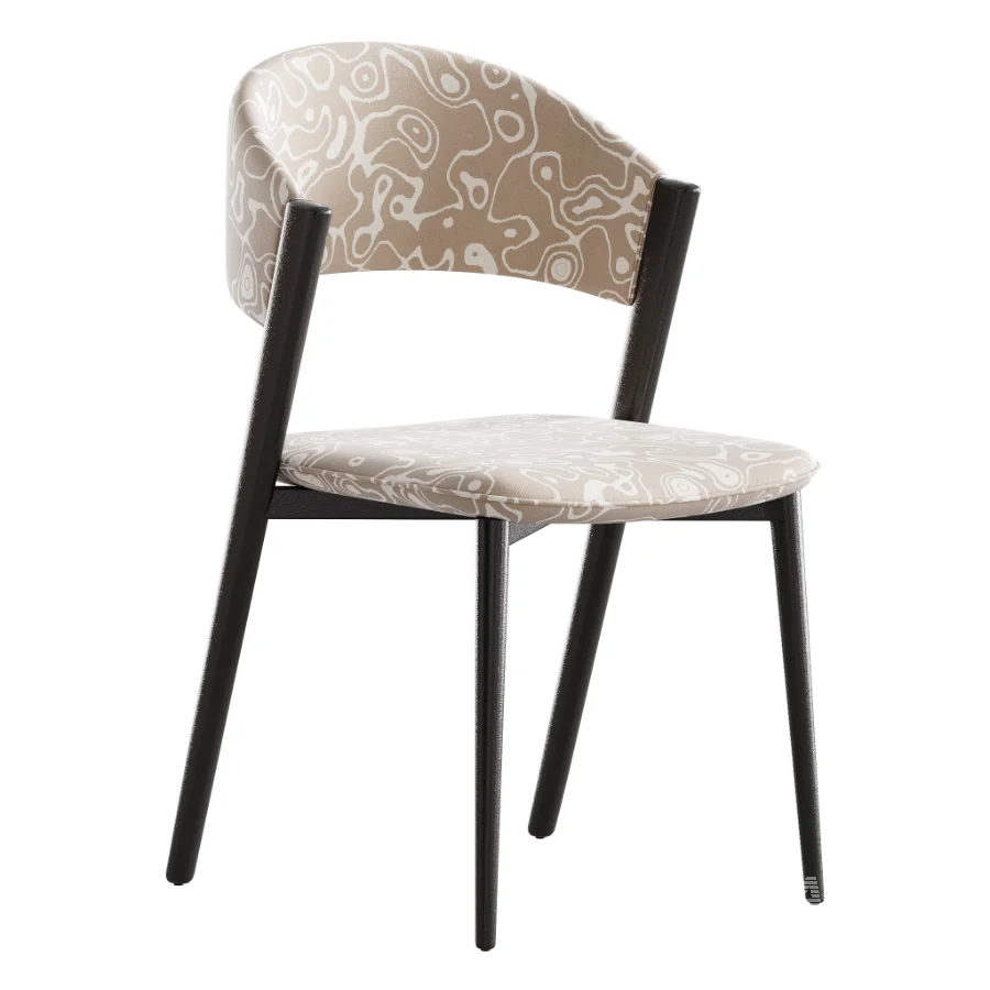 Contemporary Armless Chair - Image 4