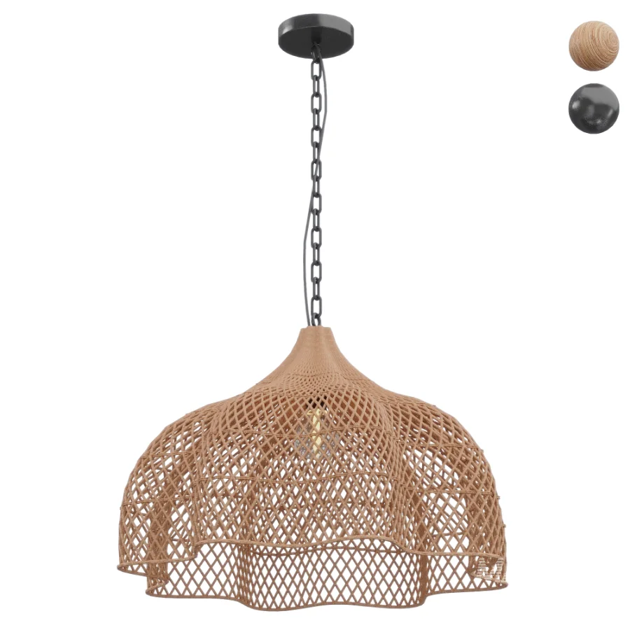 Matador Wicker Chandelier - Image 6