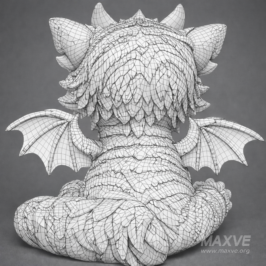 Cute Baby Tiger Dragon - Image 11