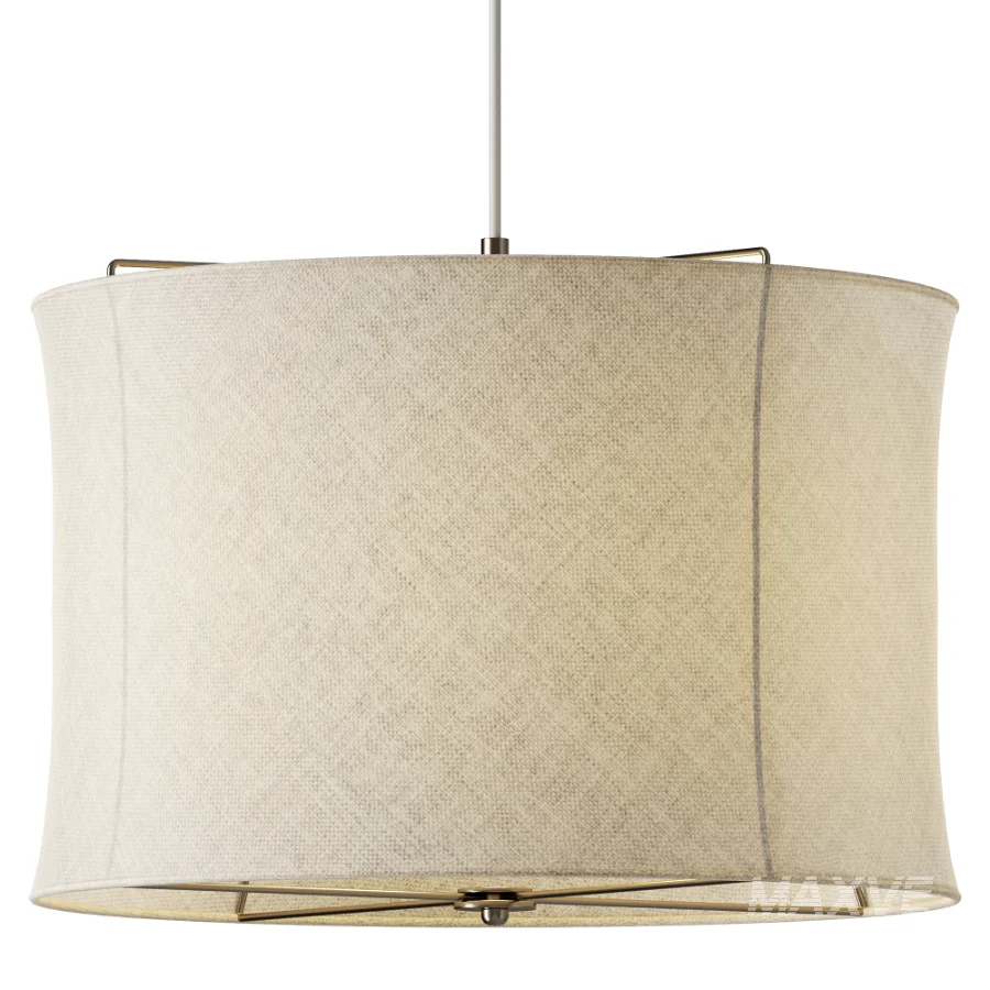 Clouds pendant lamp made of linen - Image 1