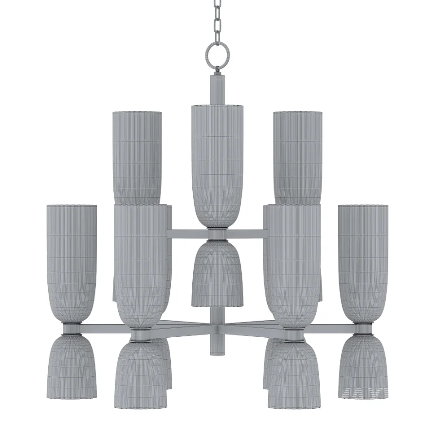 Azalea medium two-story chandelier - Image 5