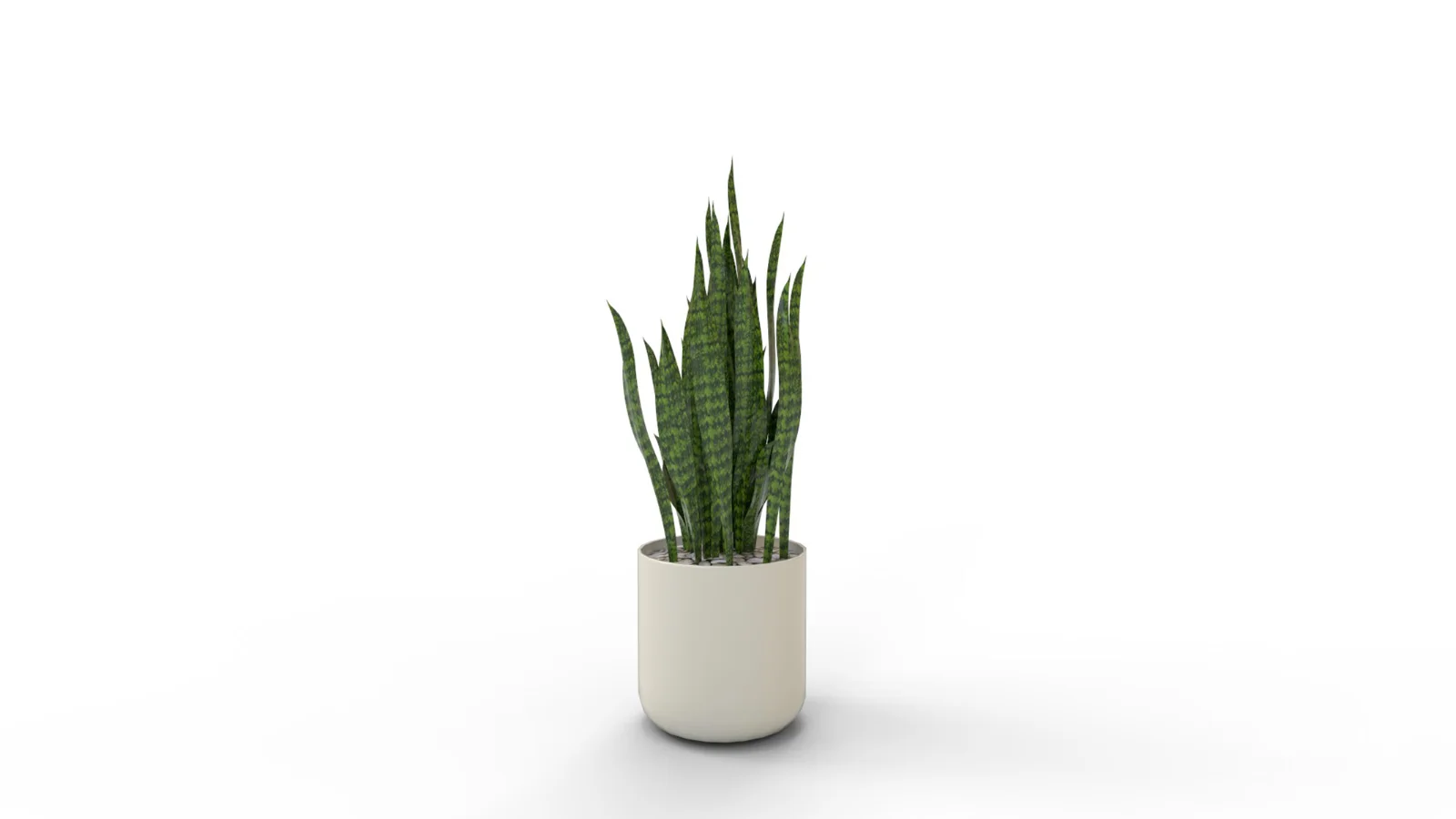 Artificial Snake Plant Plantin Planter - Image 1