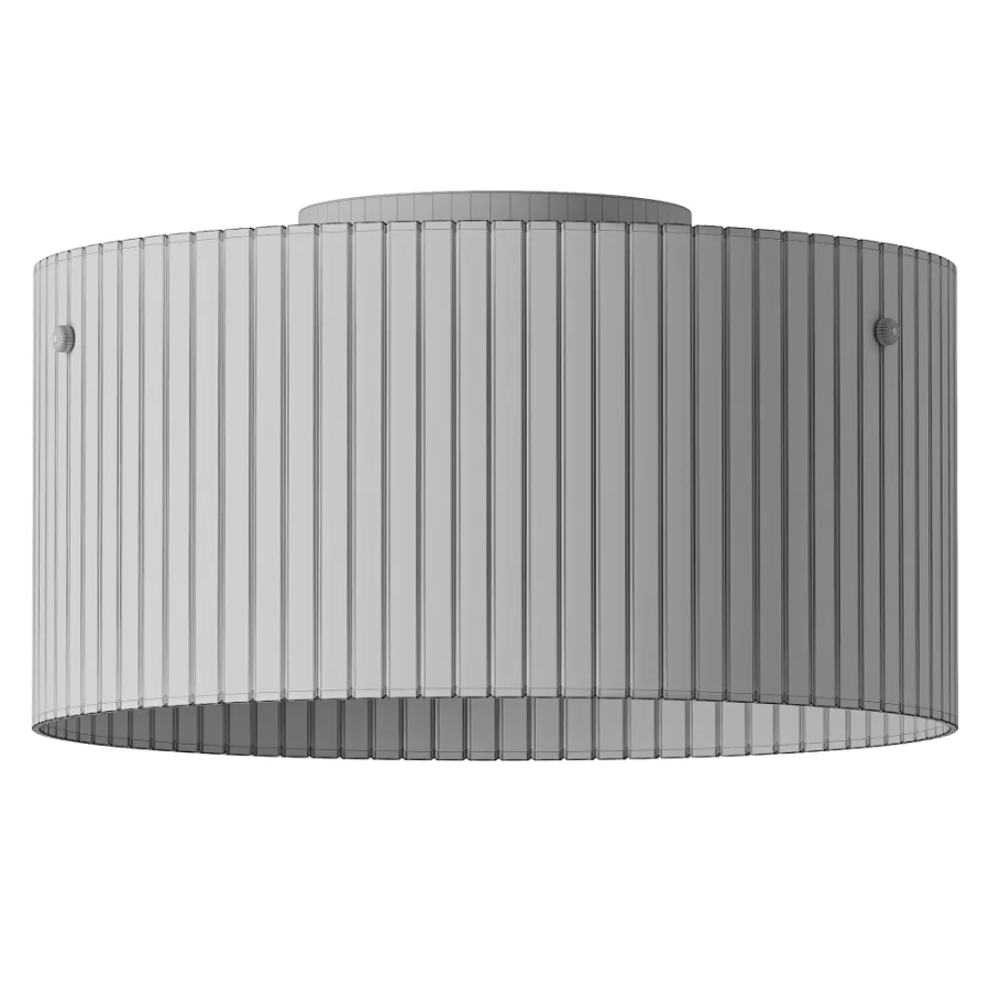 Emmi ceiling light made of ribbed glass - Image 2