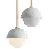 Polaris White Marble Pendant Lamp - Thumbnail 1