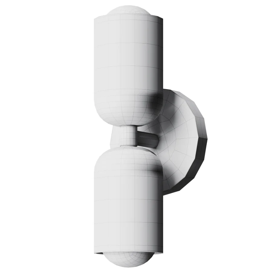Lampara de pared enchufable doble Couleur - Image 3