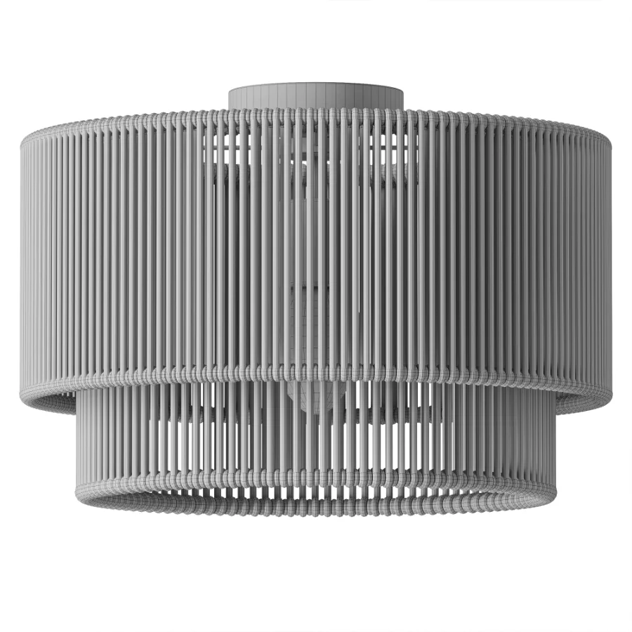 Cecillia ceiling light made of jute - Image 4