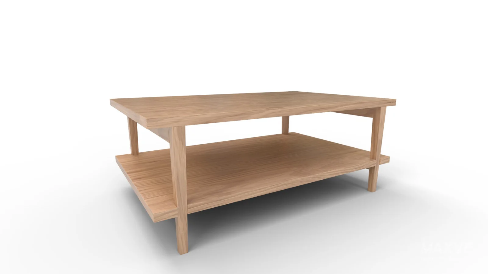 Coffee Table with Shelf - Image 7