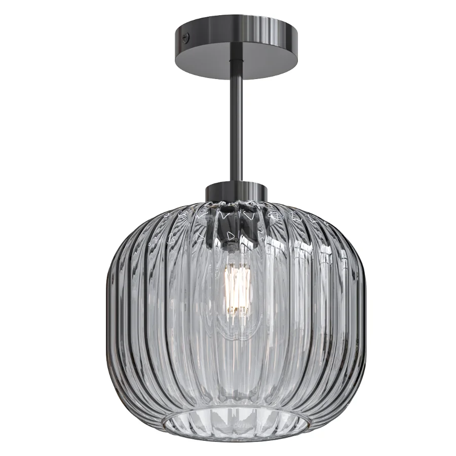 Grey Briz Ceiling Flush Fitting Light - Image 5