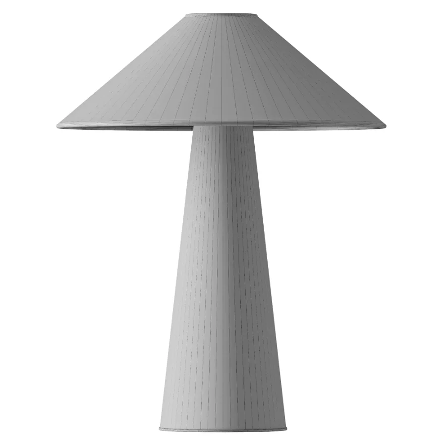 Large Ilena table lamp made of linen - Image 3