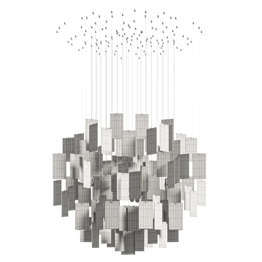 Cumulus White Chandelier Collection - Image 4