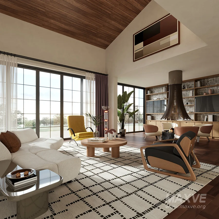 modern living room - Image 1