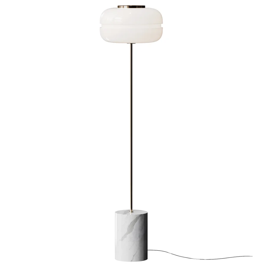 Westwing Collection Bun Marble Floor Lamp - Image 2