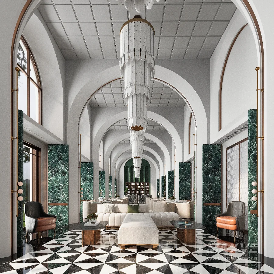Modern hotel lobby - Image 1