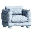 Chelse Upholstered Club Chair - Thumbnail 3