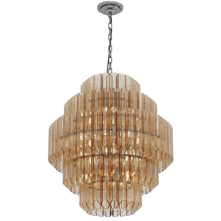 Adaline Glass Chandelier - Image 3