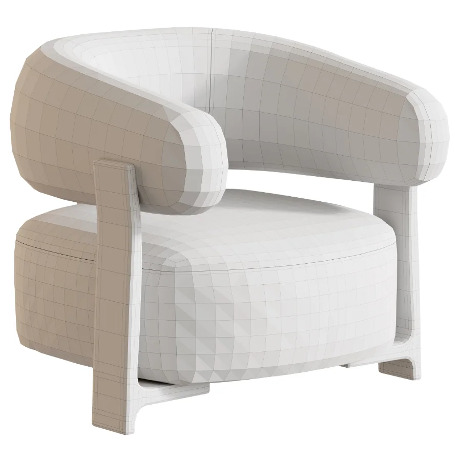 Fauteuil GRANITE – Bruin Walnoot - Image 9