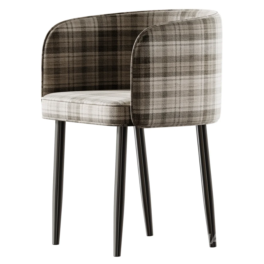 Arm Chair with Imperforate Back - Image 7