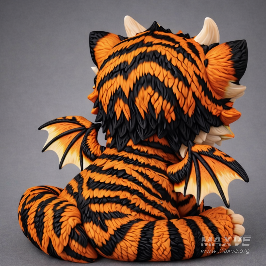 Cute Baby Tiger Dragon - Image 8