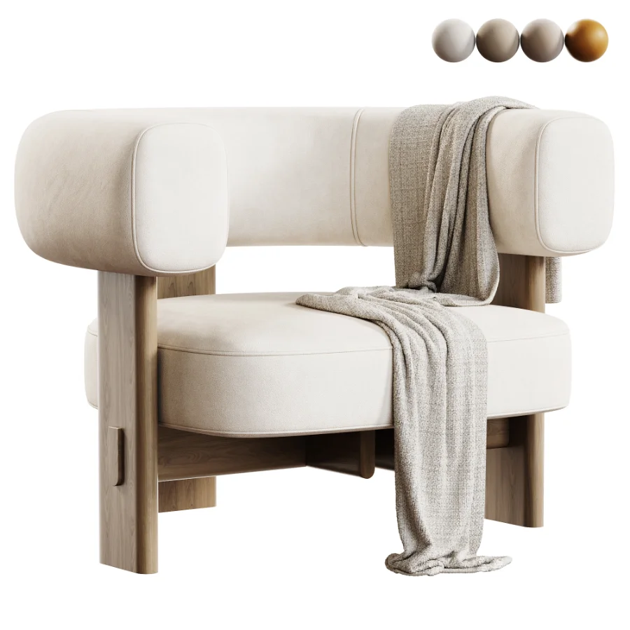Thea Occasional Chair Berry - Image 1