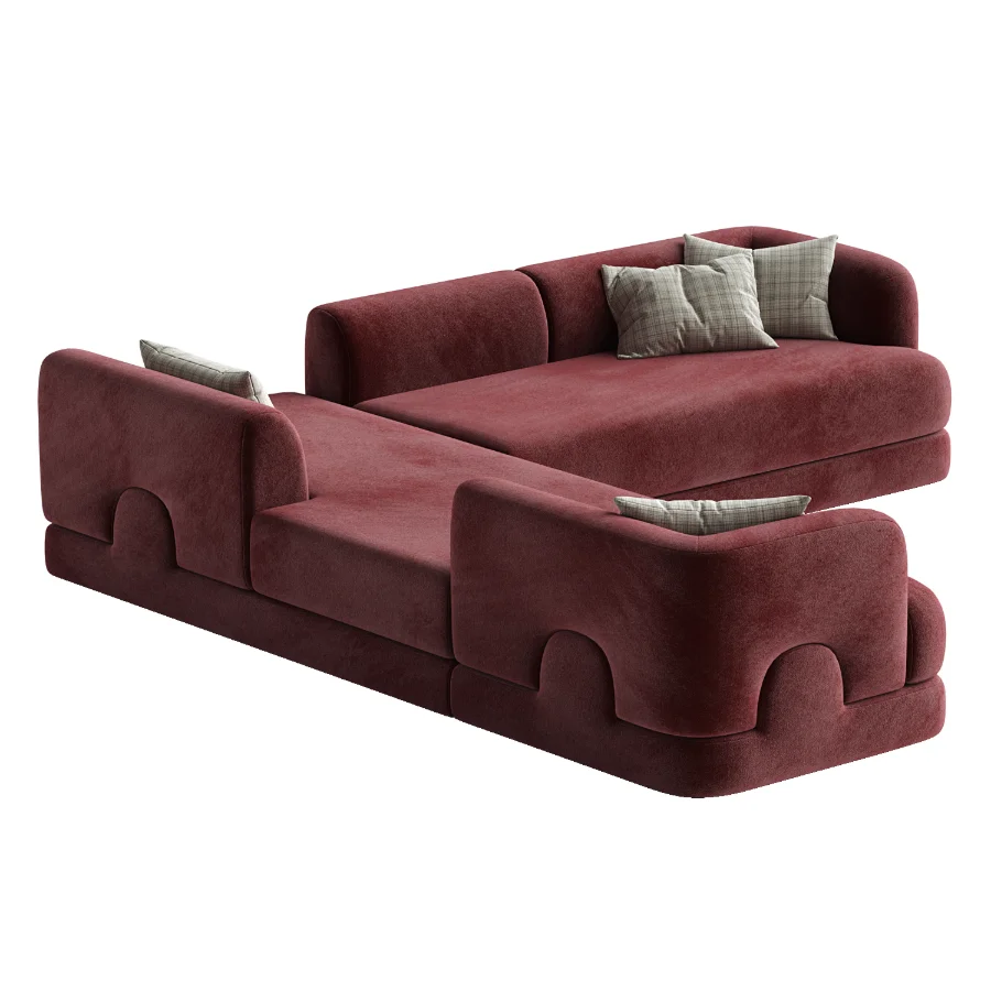 Mosaico Modular Couch 1 - Image 3