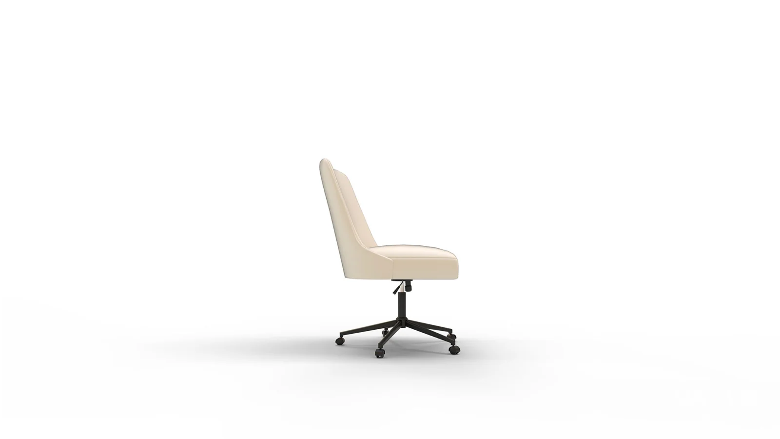 Tailored Task Chair Pearl Velvet - Image 1