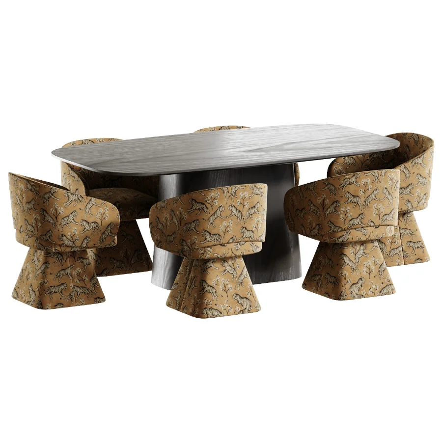 Milan chair and Kitchen table - Image 5
