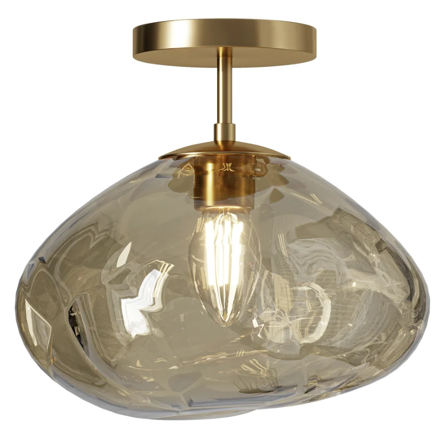 Amora ceiling light made of glass - Image 1