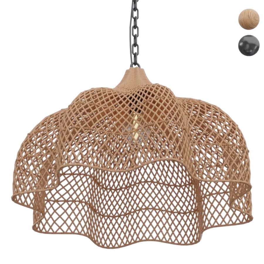 Matador Wicker Chandelier - Image 9
