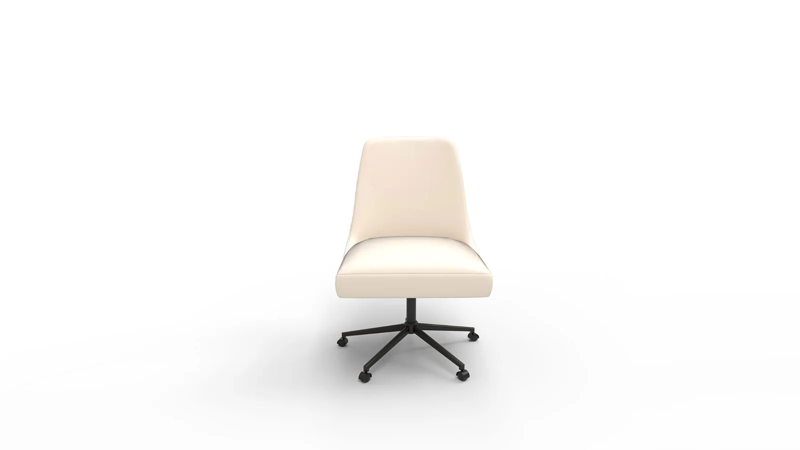 Tailored Task Chair Pearl Velvet - Image 4