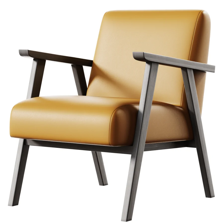 Ebbe Ecru Linen Armchair - Image 4