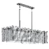 Calamette Modern Glass Rectangular Chandelier - Thumbnail 2