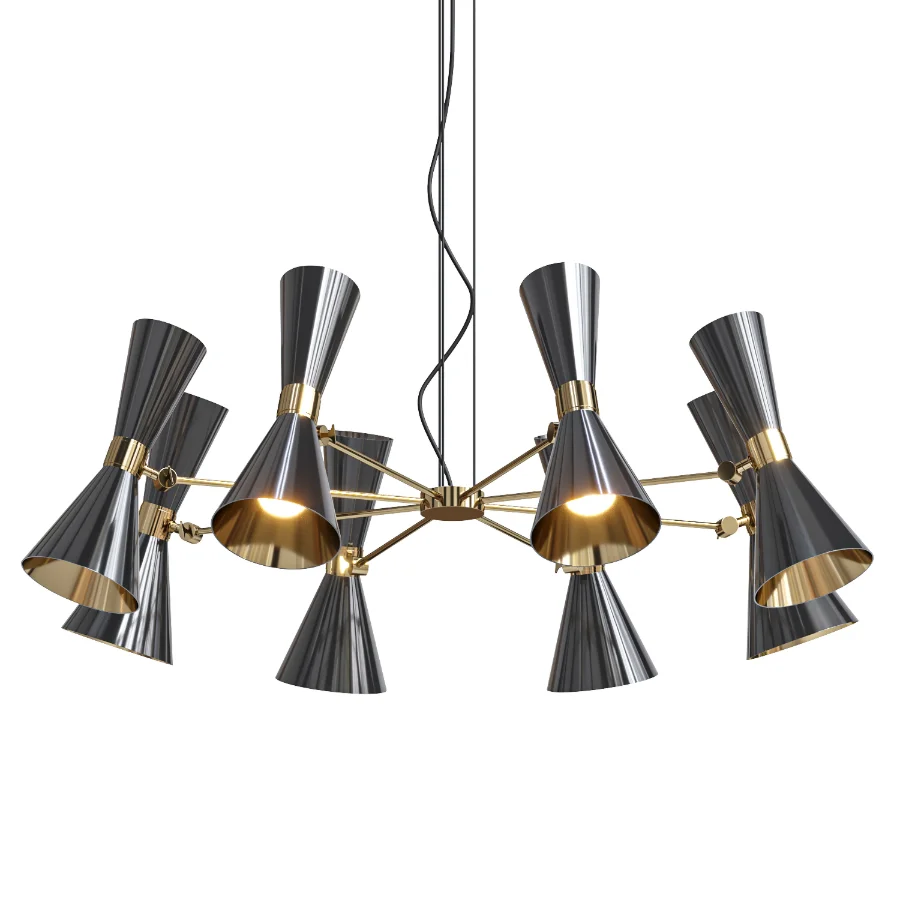 Cairo Mid Century Chandelier - Image 3