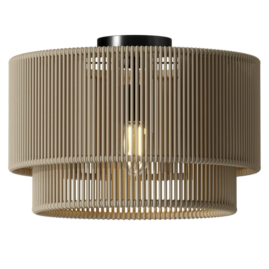 Cecillia ceiling light made of jute - Image 1