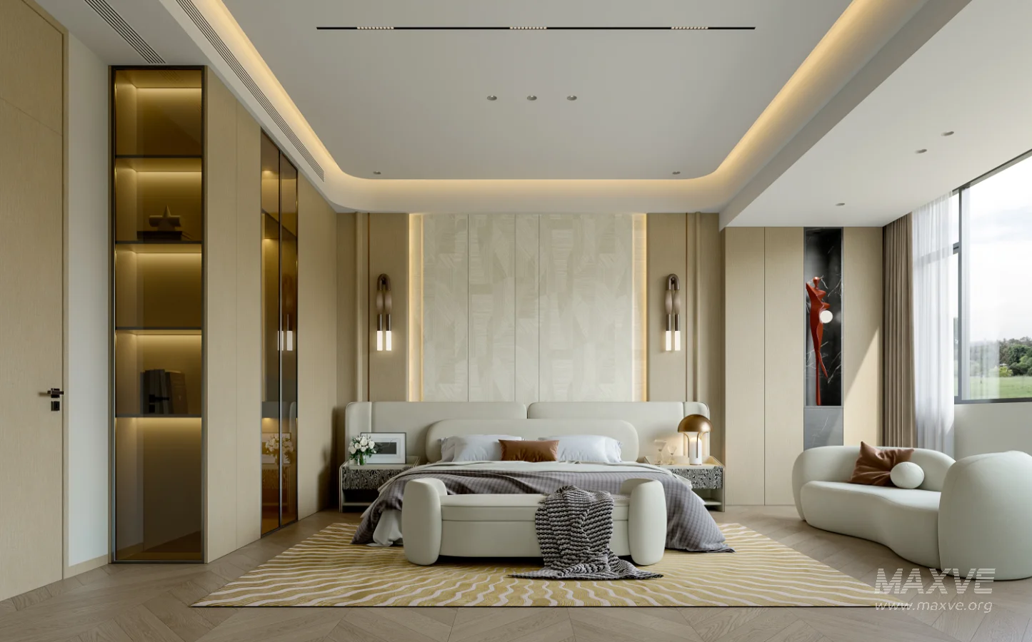 Modern bedroom - Image 1