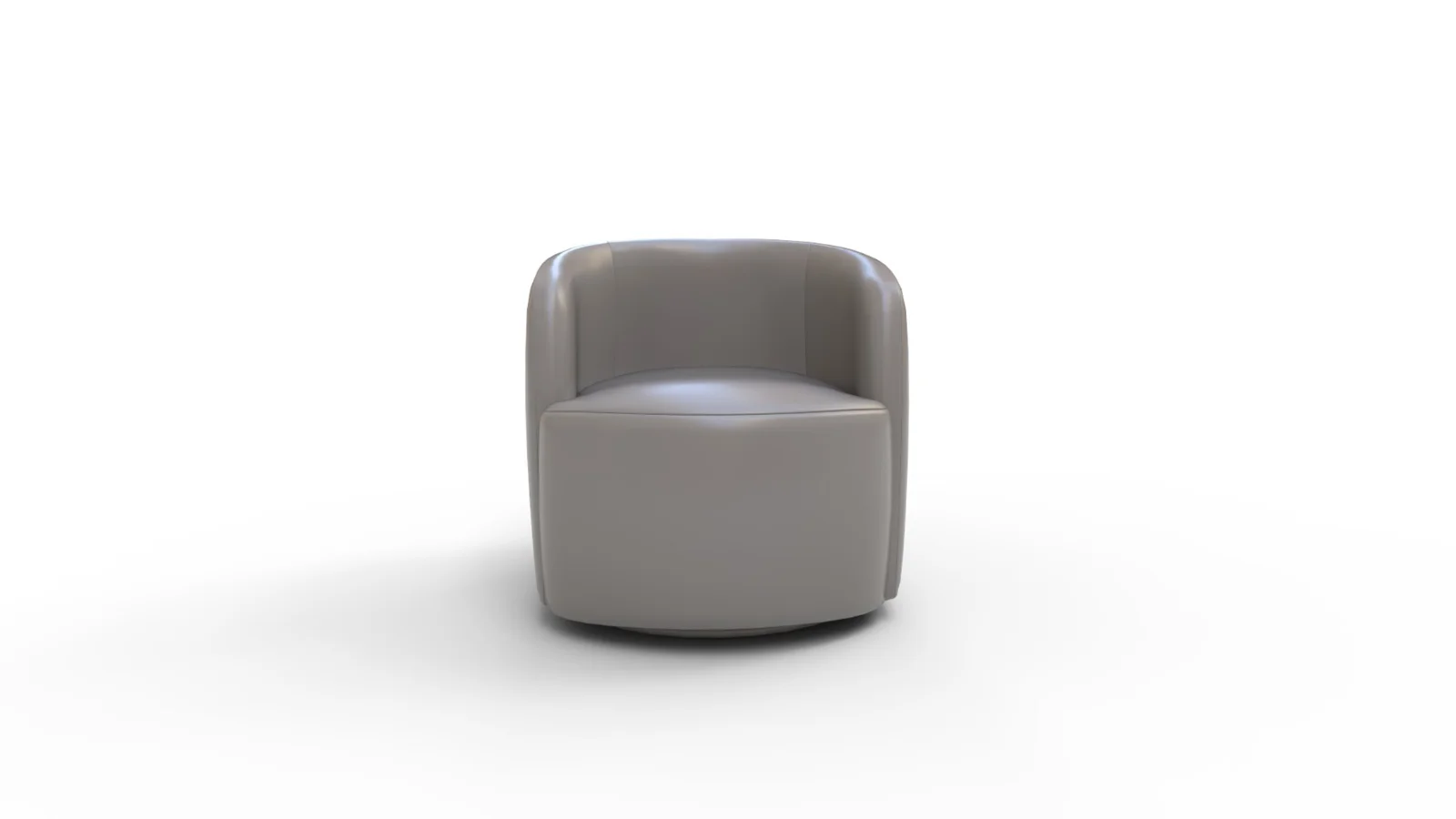 Tub Swivel Chair Navy Linen - Image 2