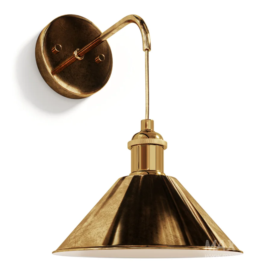 Levant Steel LED Dimmable Swing Arm Wall Sconces - Image 4
