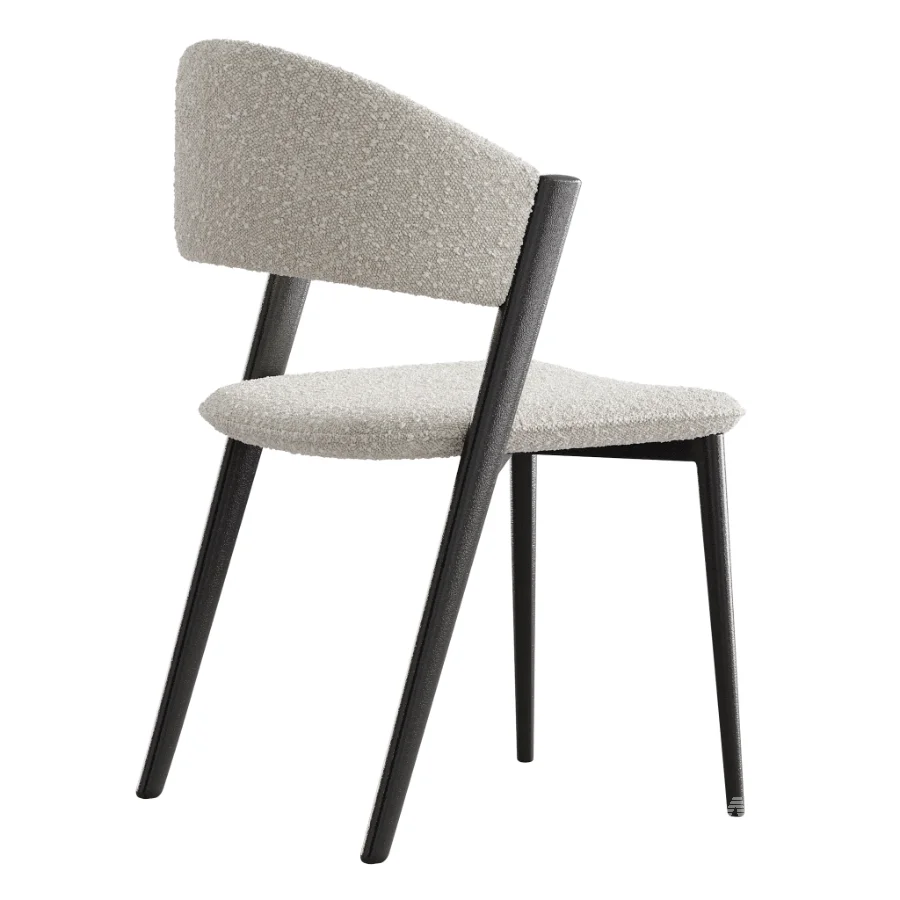 Contemporary Armless Chair - Image 3