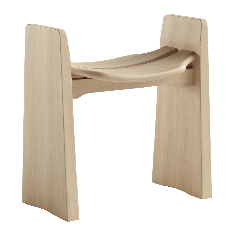 Pine stool - Image 5