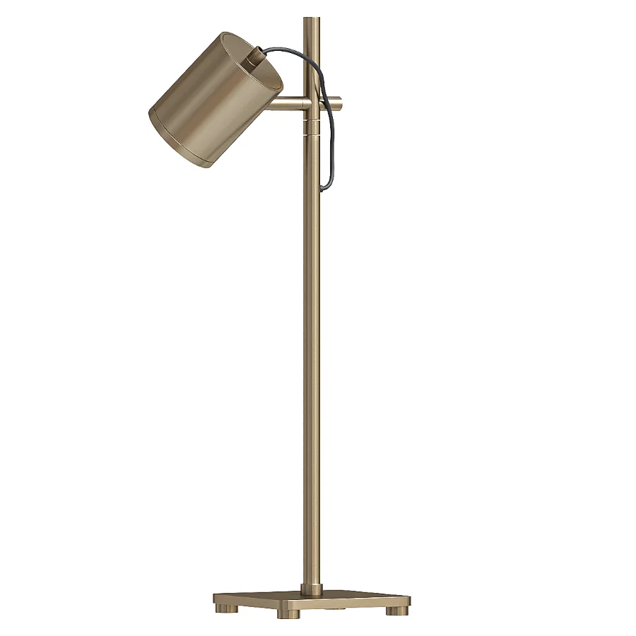 Adjustable nickel desk lamp - Image 3