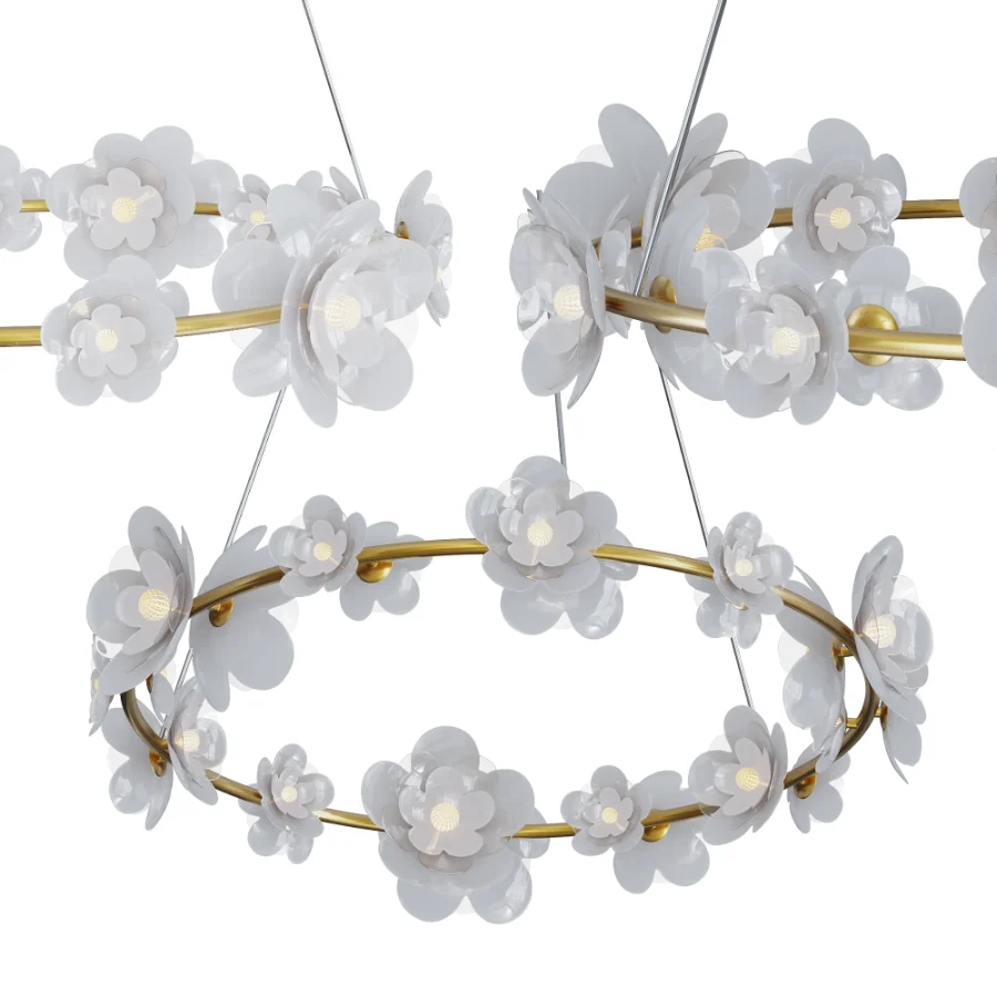 Petaluma 35-inch Ring Chandelier - Image 6
