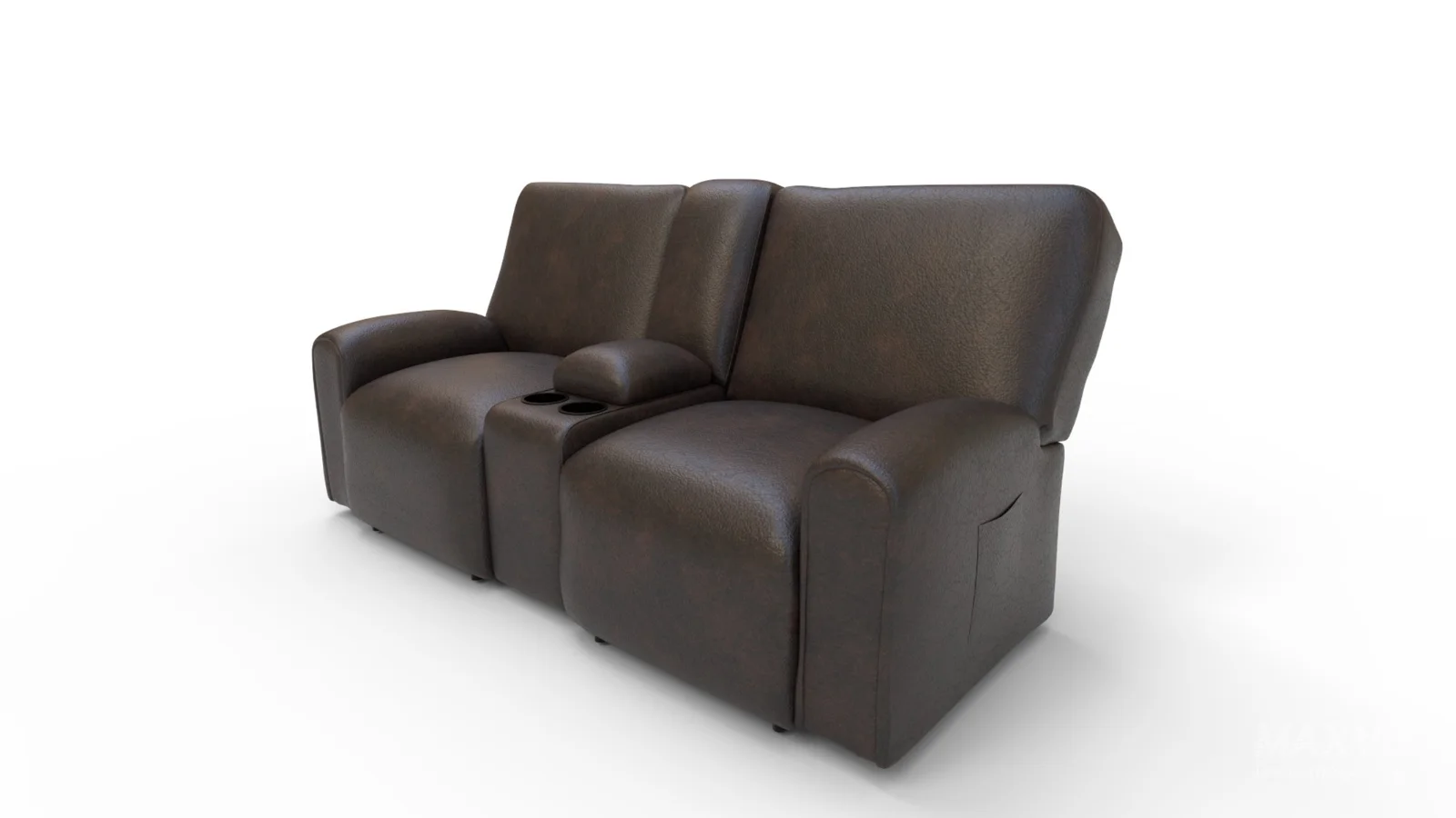 Easy-Going Stretch Recliner Loveseat - Image 8
