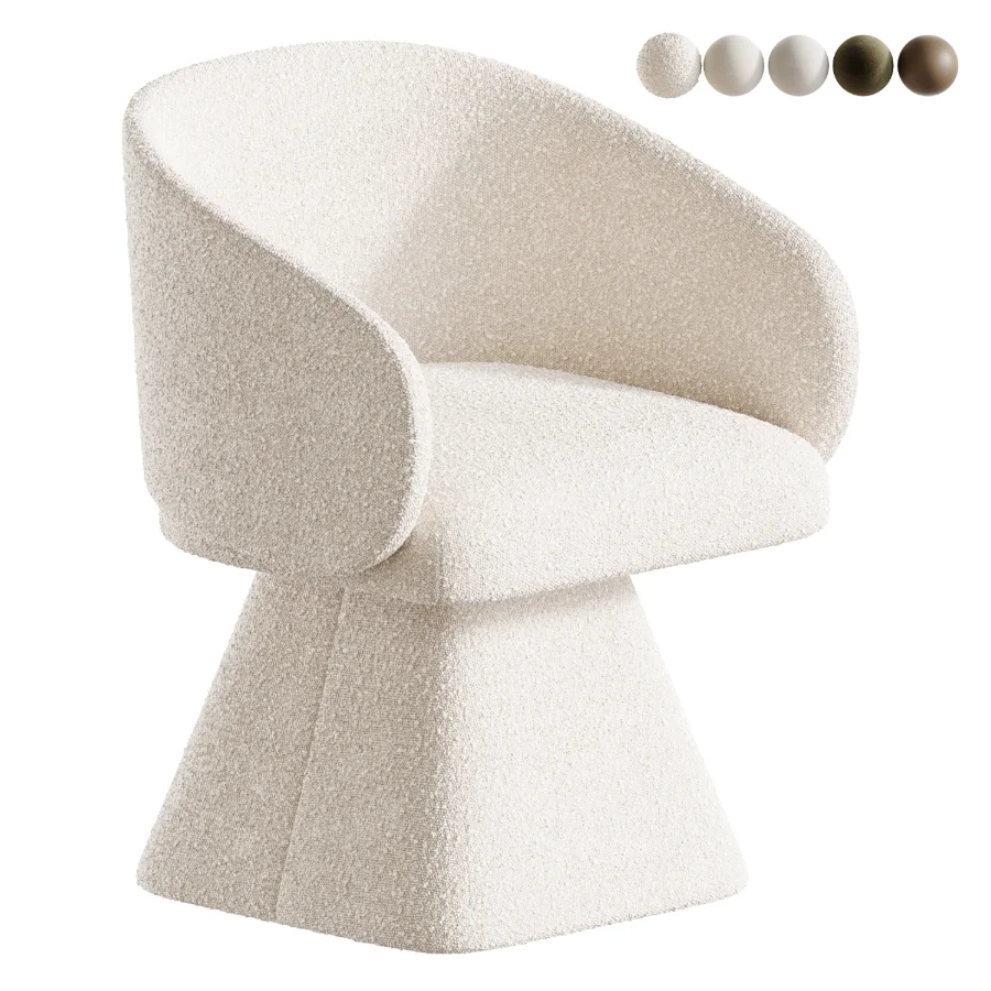 Milan swivel chair - Image 5