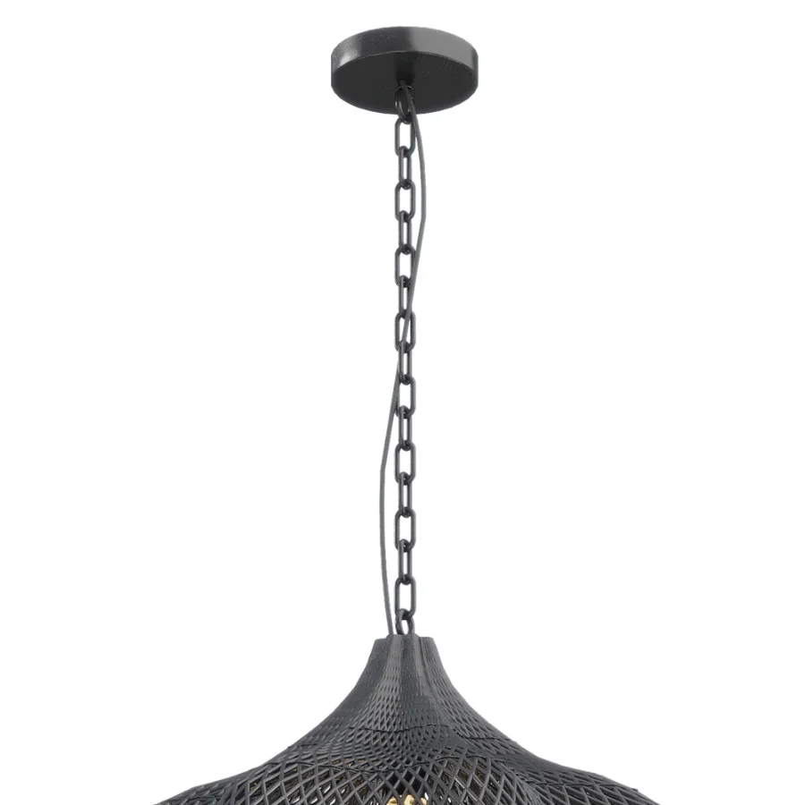 Matador Wicker Chandelier - Image 2