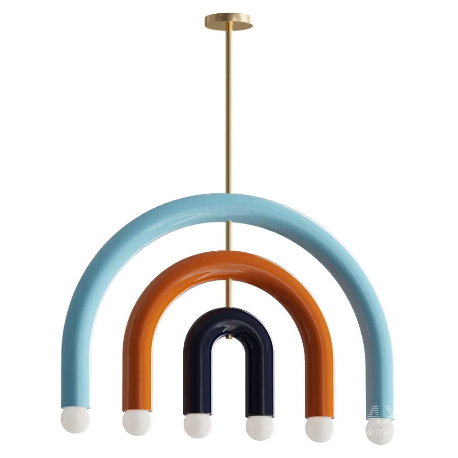 Rotating Rainbow Pendant Lamp F1 - Image 1